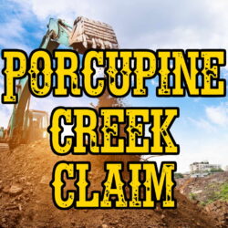 Porcupine Creek Claim - Alaska Paydirt: Waterfall Nuggets, Free Ship! Another Excellent Gold Paydirt Claim That Produces Even More Gold Nuggets Per Bag!  Sourced From An Ancient Waterfall, It Is Packed With Museum-Quality Gold Nuggets.